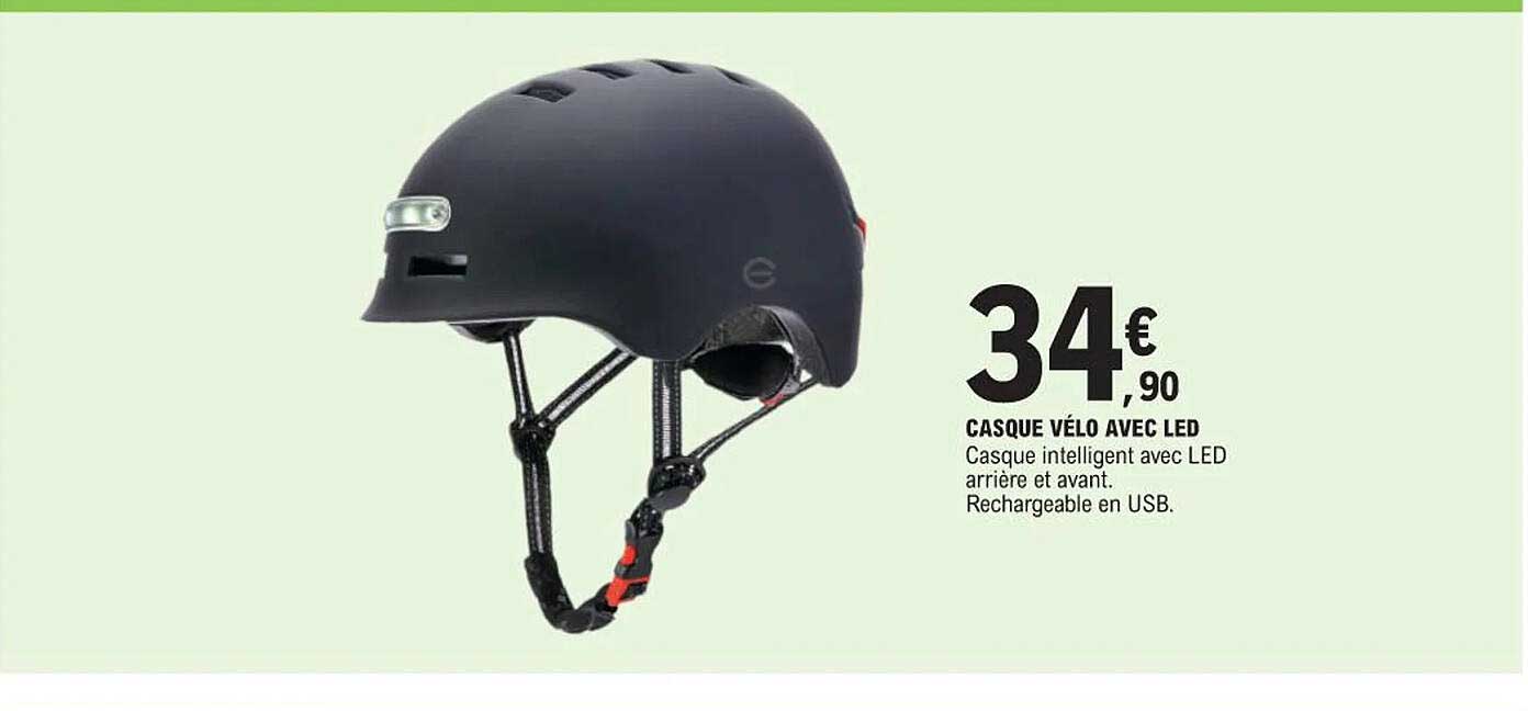 Casque Vélo Avec Led