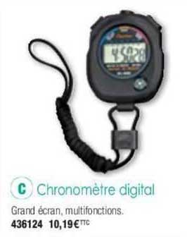 chronomètre digital