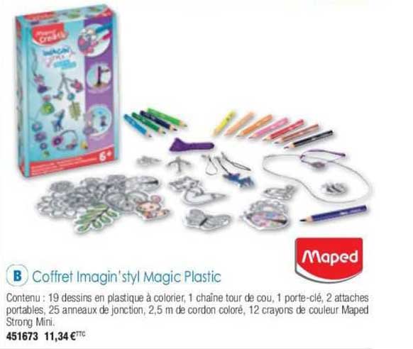 Coffret Imagin Styl Magic Plastic Maped