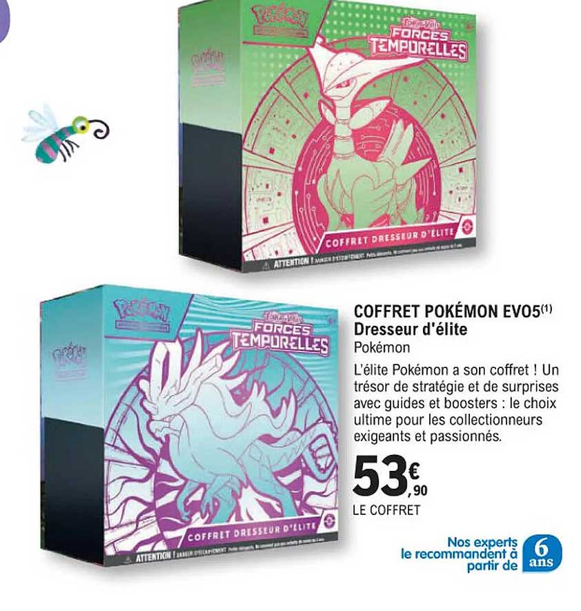 coffret pokémon evo5 dresseur d'élite