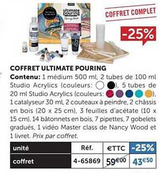 coffret ultimate pouring