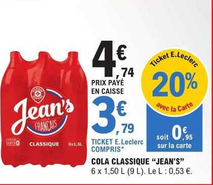 Cola Classique "jean's"