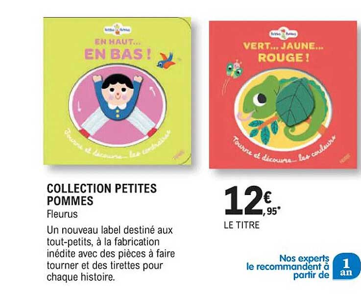 collection petites pommes - fleurus