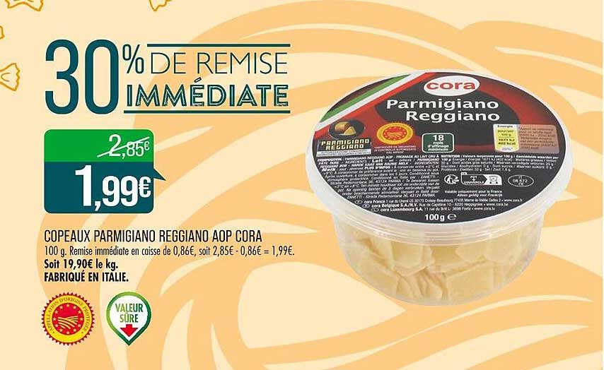 Copeaux Parmigiano Reggiano Aop Cora