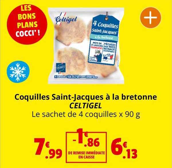 coquilles saint-jacques à la bretonne celtigel