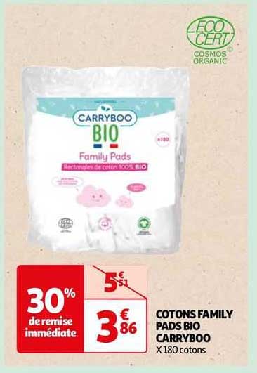 cotons family pads bio carryboo
