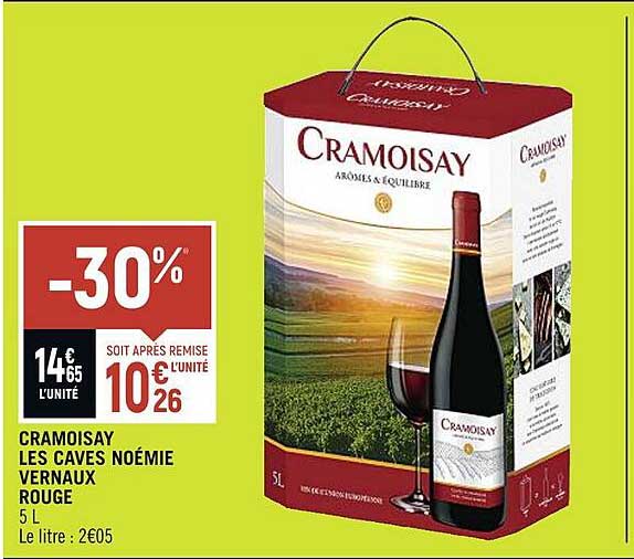 cramoisay les caves noémie vernaux rouge