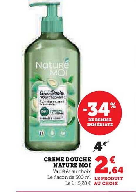 Crème Douche Nature Moi
