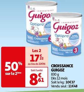 Croissance Guigoz