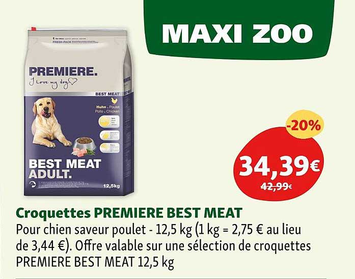 croquettes première best meat