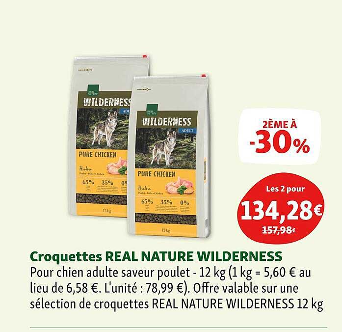 croquettes real nature wilderness