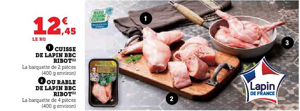 cuisse de lapin bbc ribot ou ou rable de lapin bbc ribot