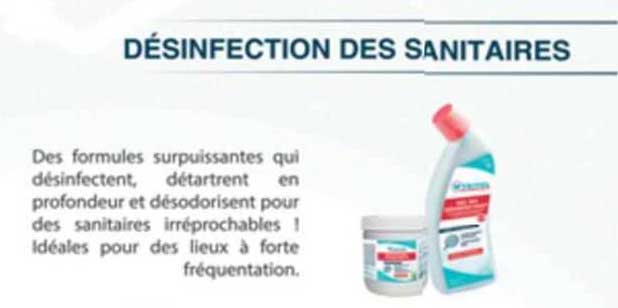 désinfection des sanitaires wyritol