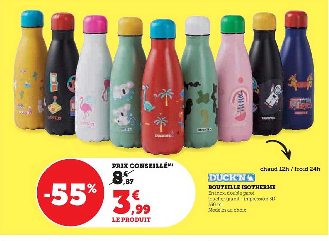 Duck'n Bouteille Isotherme