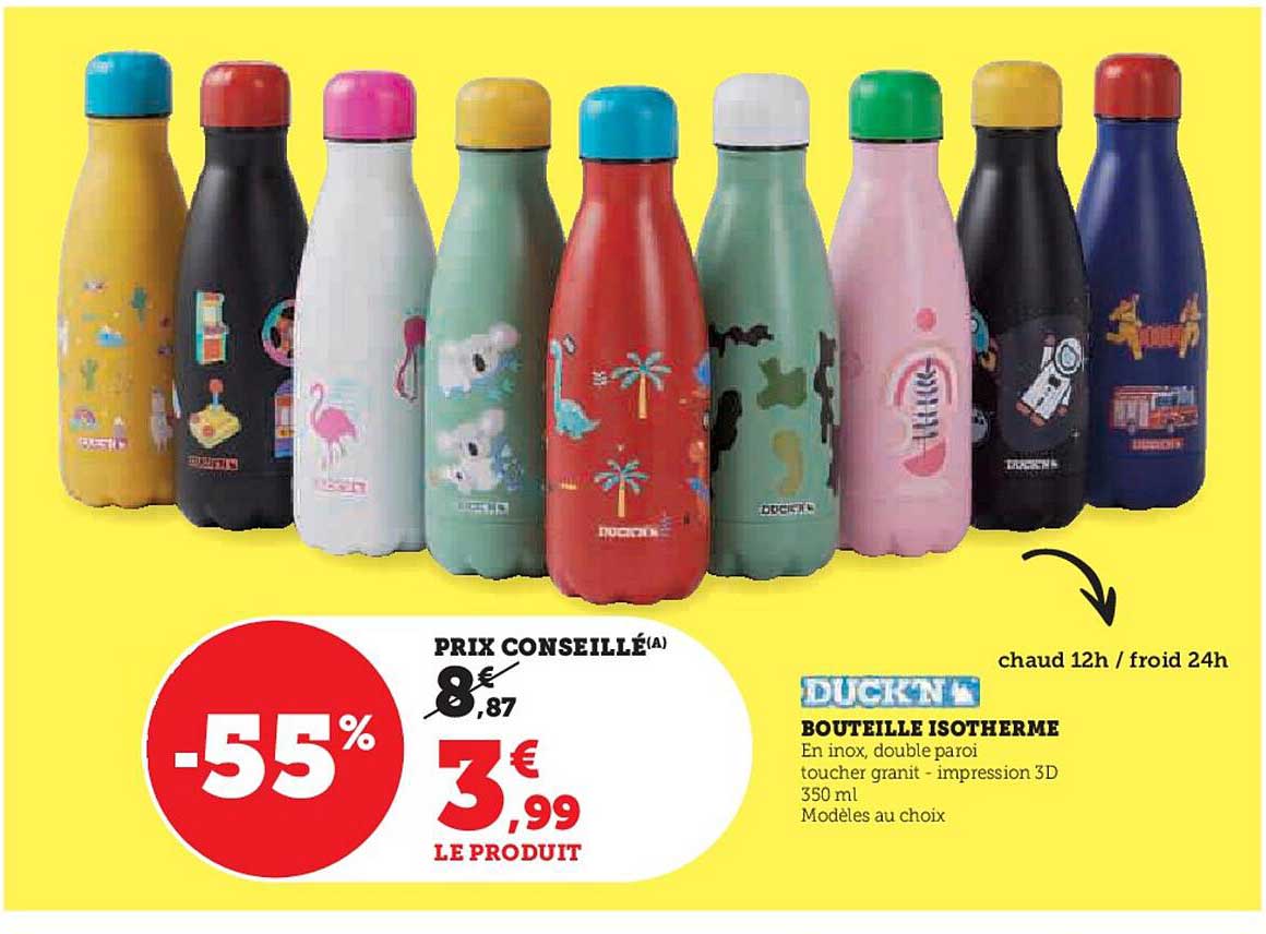 Duck'n Bouteille Isotherme