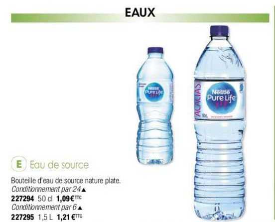 Eau De Source Nestlé Pure Life