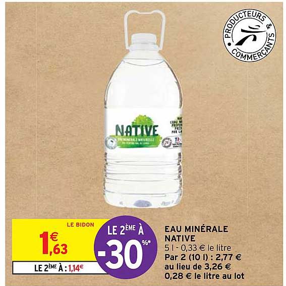 Eau Minérale Native