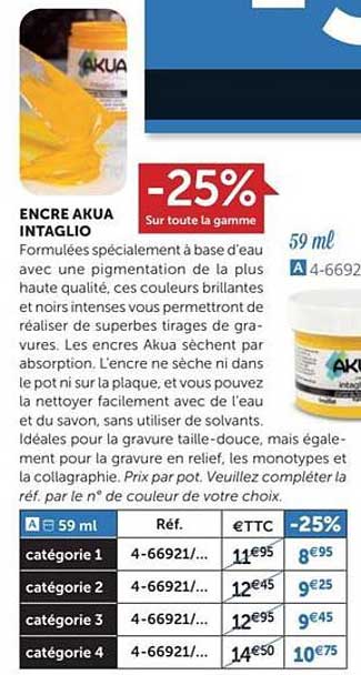 encre akua itaglio