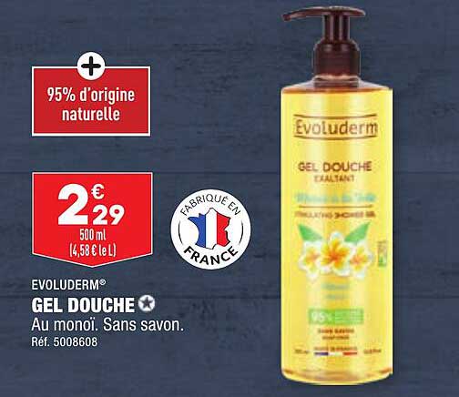 Evoluderm Gel Douche