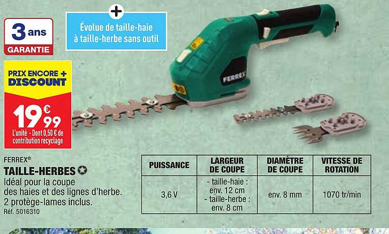 ferrex taille-herbes
