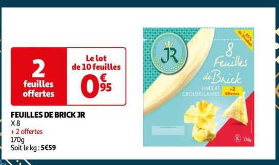 feuilles de brick jr