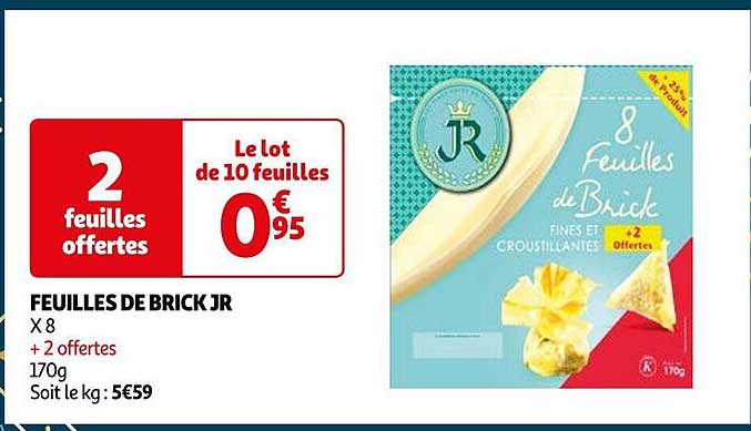 feuilles de brick jr