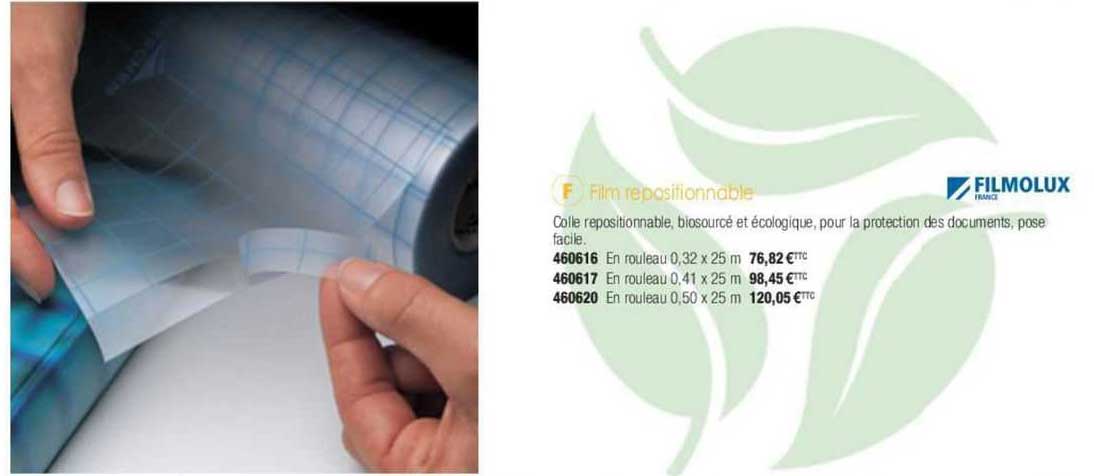 film repositionnable filmolux