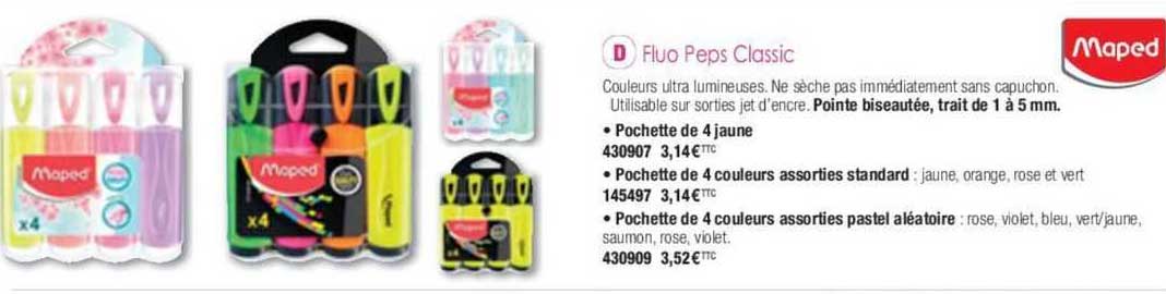 fluo peps classic maped