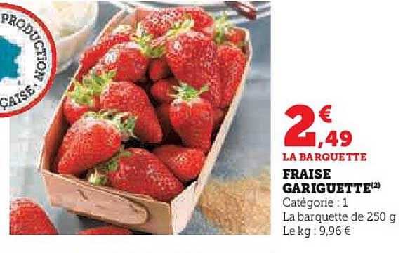 fraise gariguette