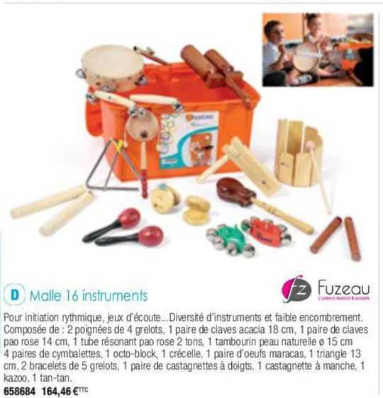 fuzeau malle 16 instruments