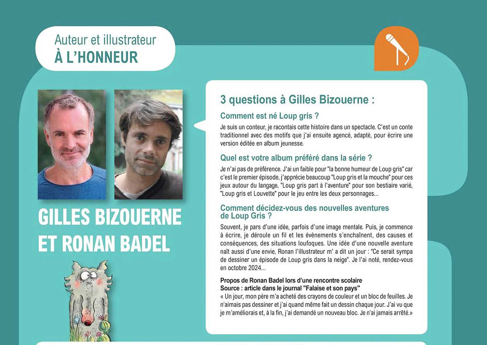 gilles bizouerne et ronan badel
