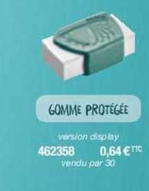 gomme protégée