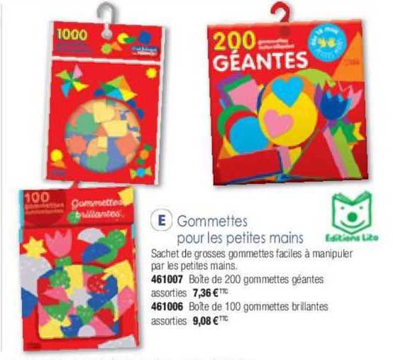 gommettes pour les petites mains