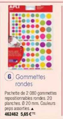 Gommettes Rondes