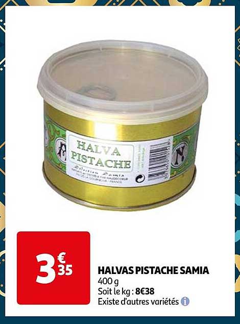 Halvas Pistache Samia