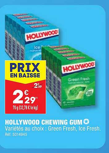 Hollywood Chewing Gum