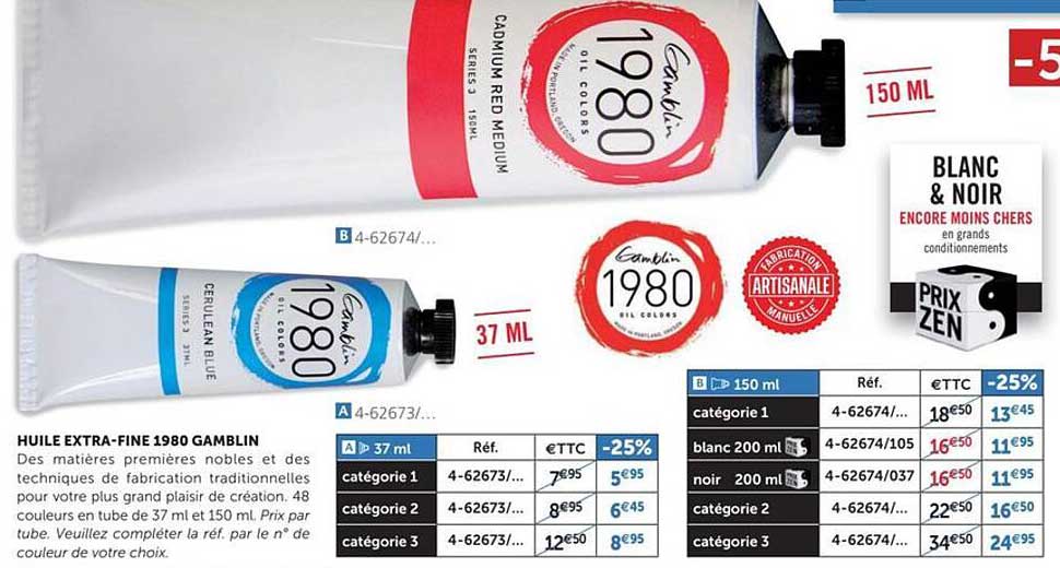huile extra-fine 1980 gamblin