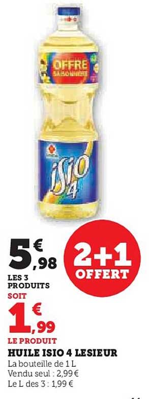 huile isio 4 lesieur