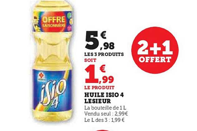 huile isio 4 lesieur