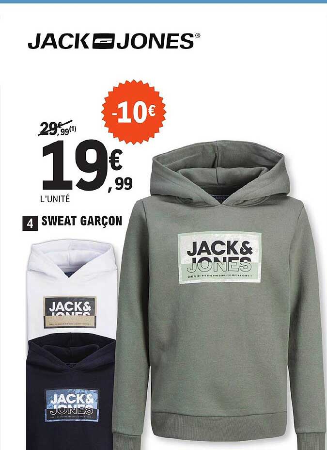 jack jones sweat garçon