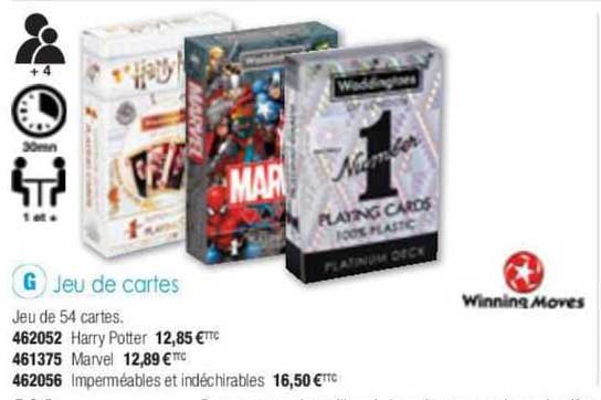 jeu de cartes winnings moves