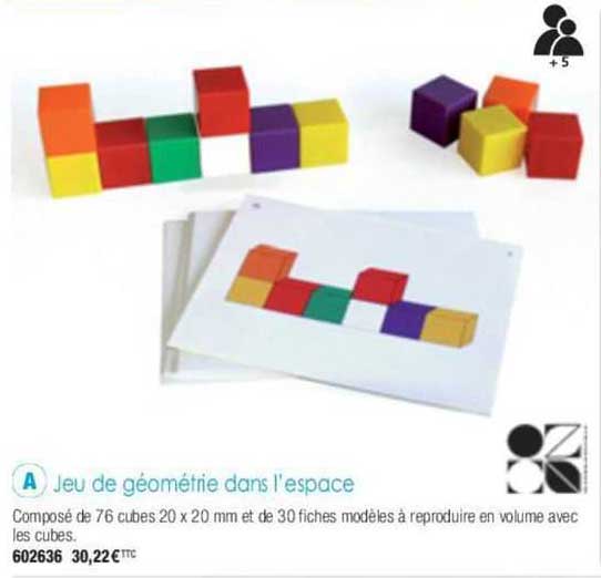 jeu de géométrie dans l'espace