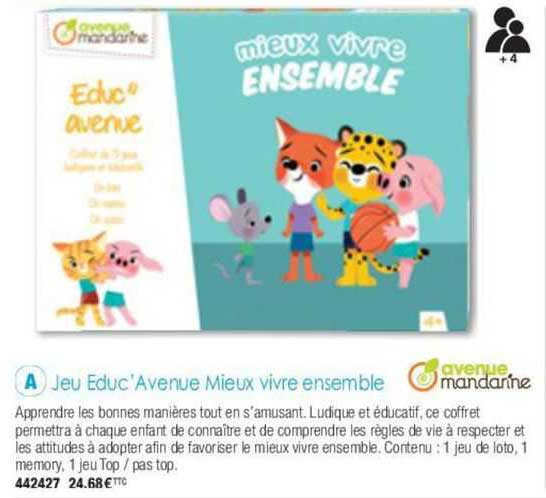 jeu educ' avenue mieux vivre ensemble