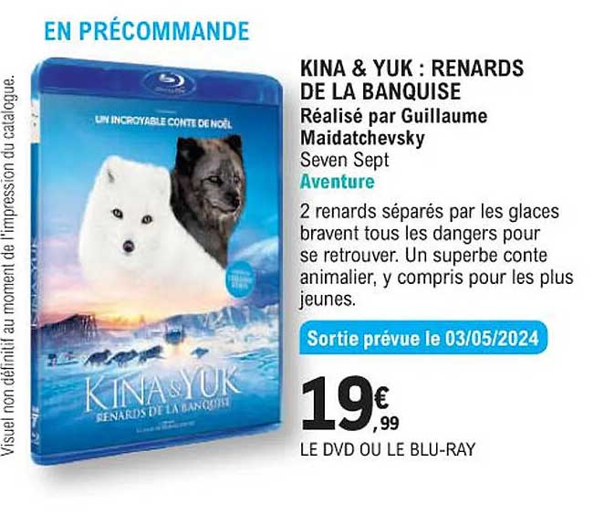 kina & yuk : renards de la banquise