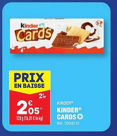 Kinder Cards