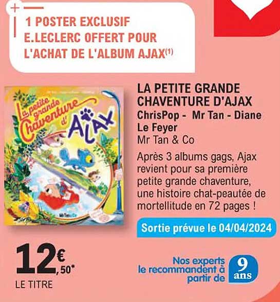 la petite grande chaventure d'ajax chrispop - mr tan - diane le feyer mr tan & co