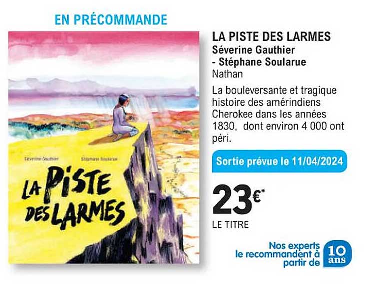 la piste des larmes séverine gauthier - stéphane soularue nathan