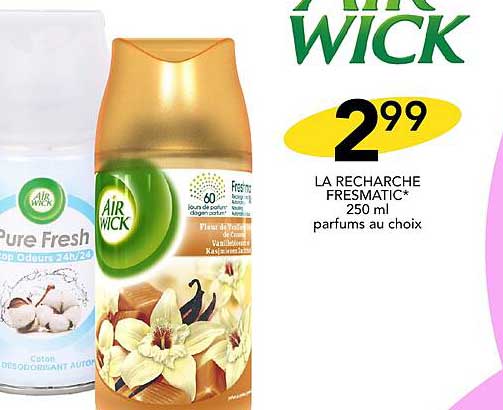 la recharge fresmatic air wick