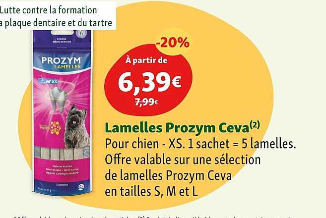 lamelles prozym ceva