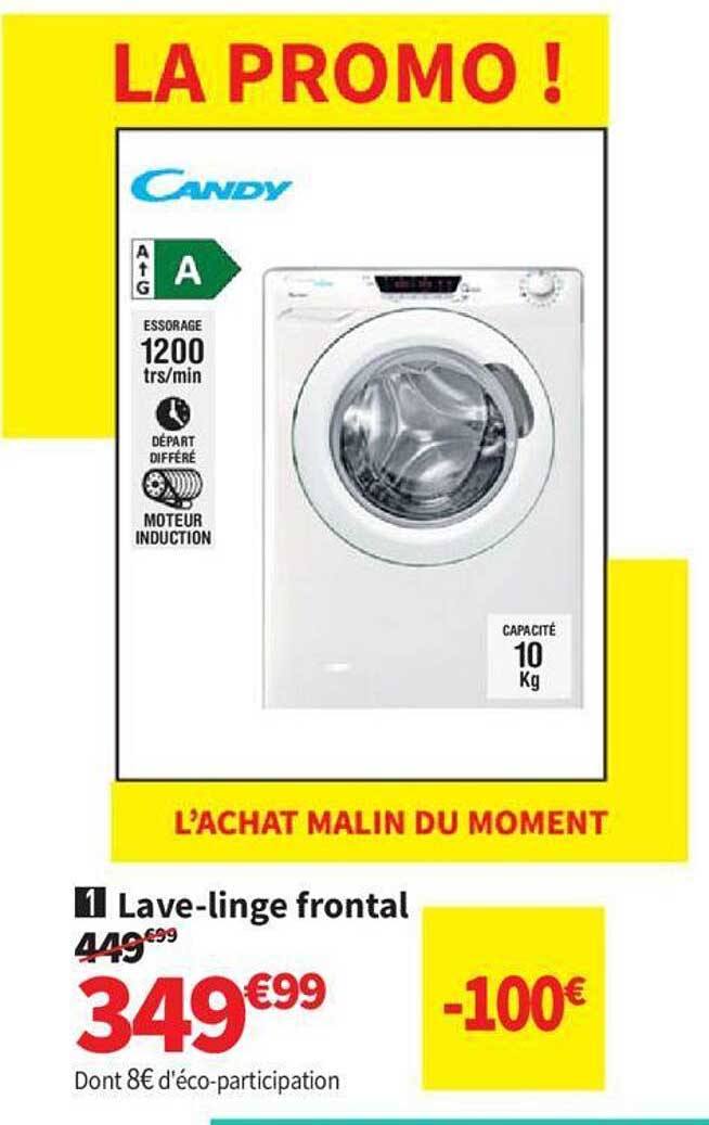lave-linge frontal candy
